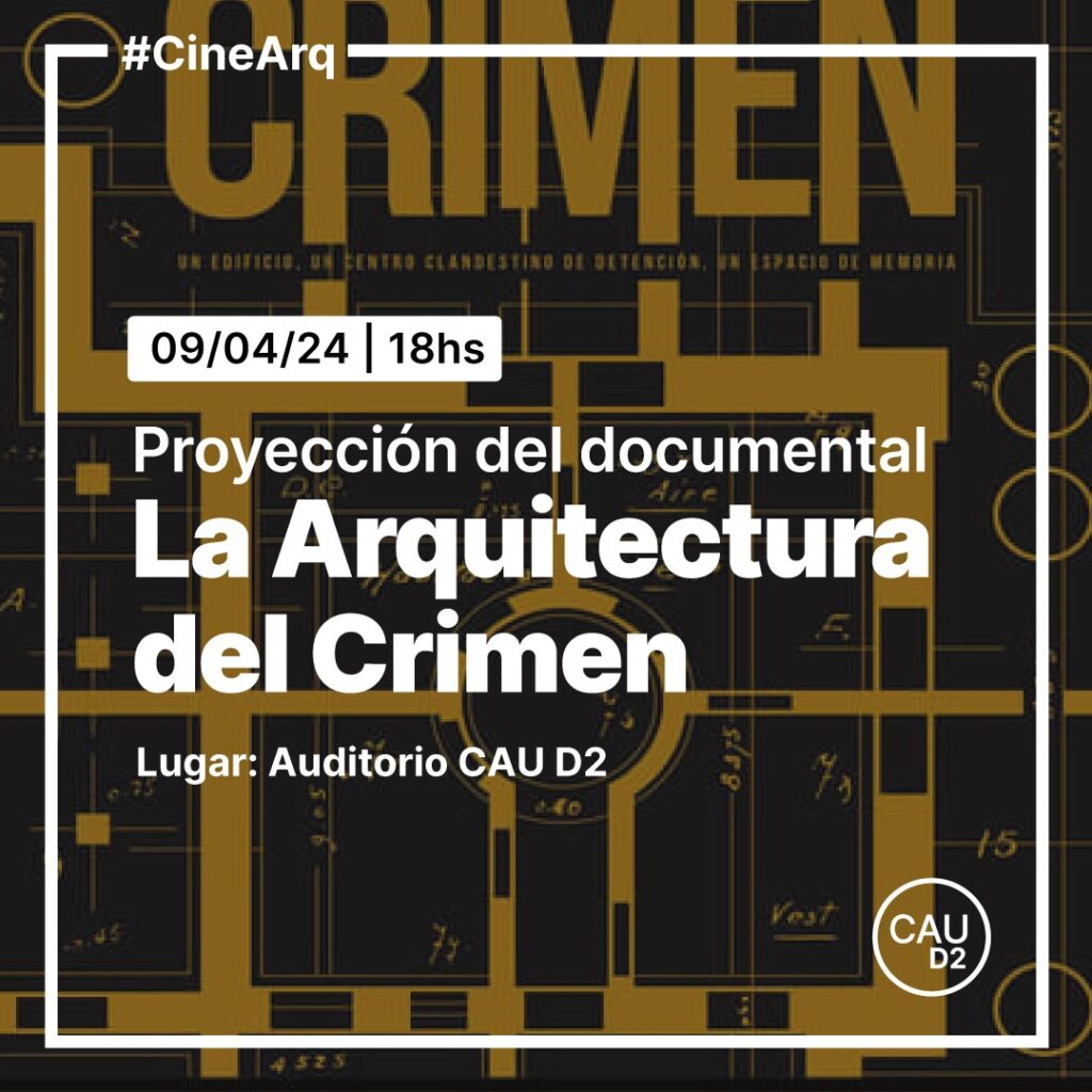«La arquitectura del crimen» en el ciclo CineArq