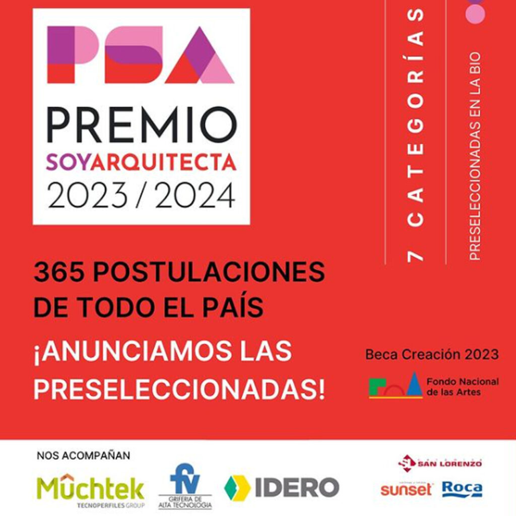 Premio SOY ARQUITECTA 2023/2024