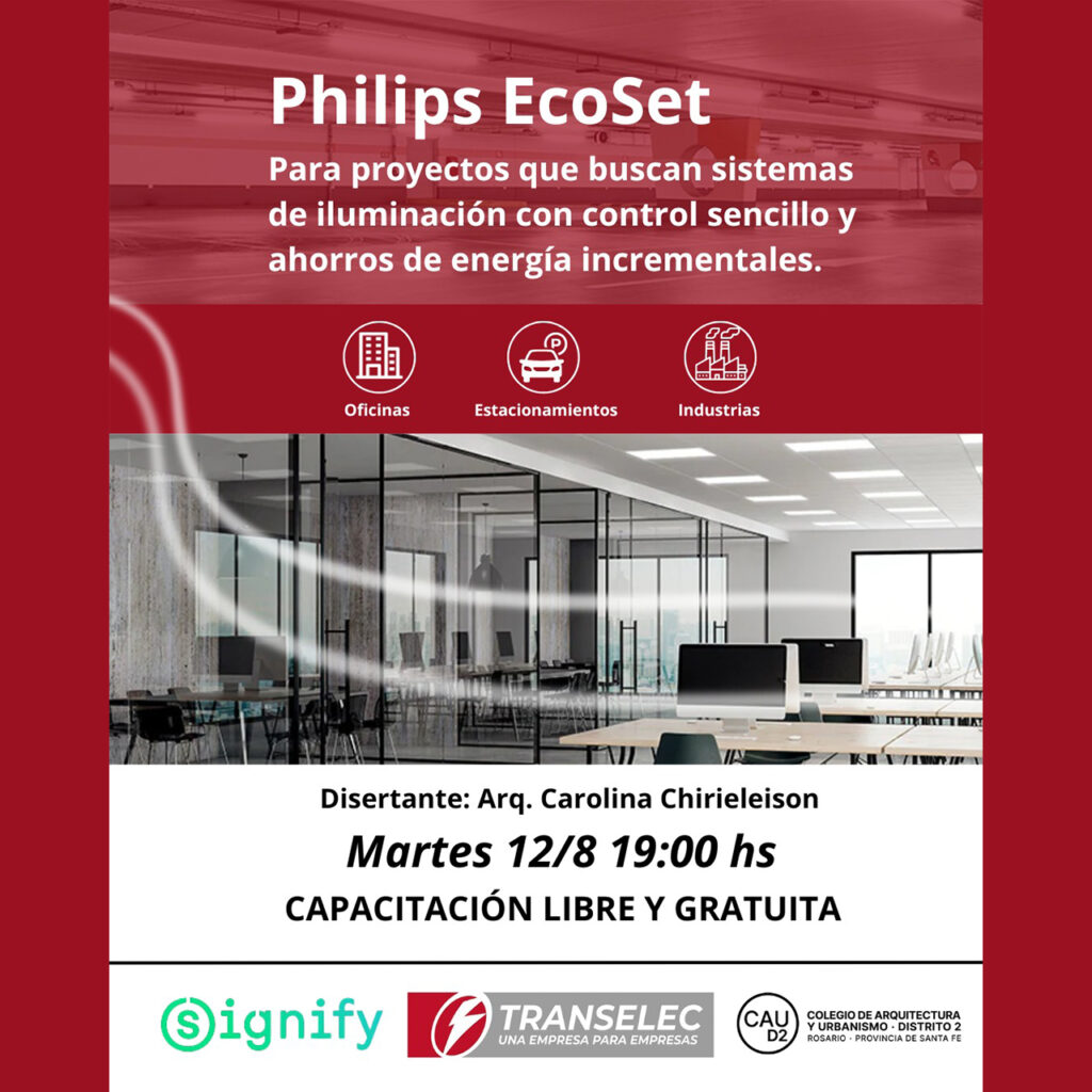 Charla técnica – Philips EcoSet