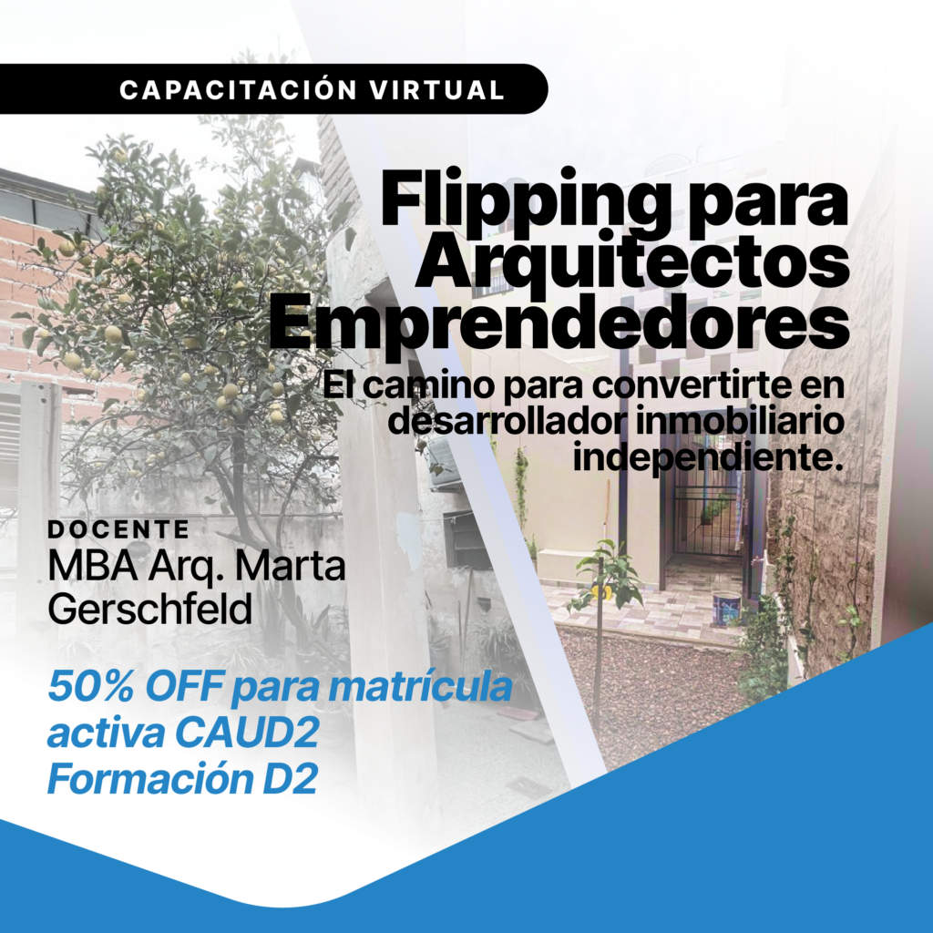 FLIPPING PARA ARQUITECTOS EMPRENDEDORES