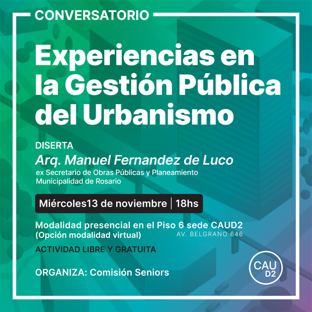 Experiencias en la Gestión Pública del Urbanismo.