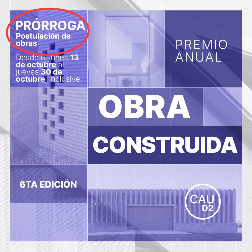 Premio Anual Obra Construida 2025 – 6ta edición