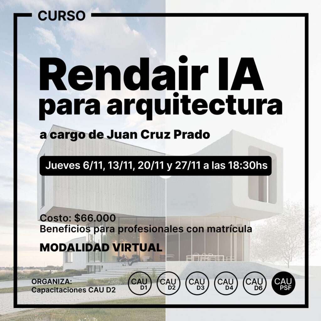 Rendair IA para Arquitectura 