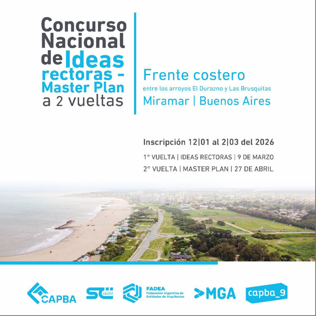 CONCURSO NACIONAL DE IDEAS FRENTE COSTERO DE MIRAMAR