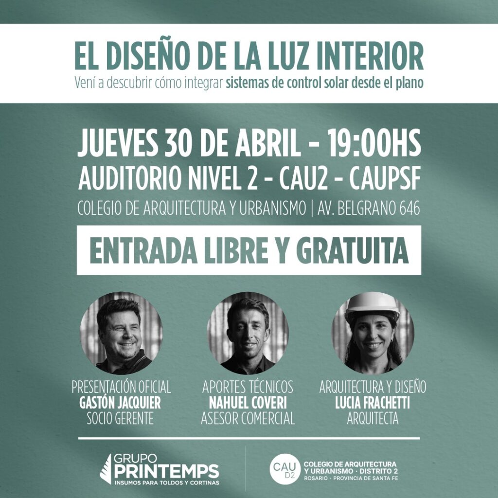 Charla técnica: El diseño de la luz interior