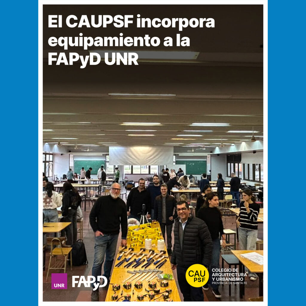 El CAUPSF incorpora equipamiento a la FAPyD UNR