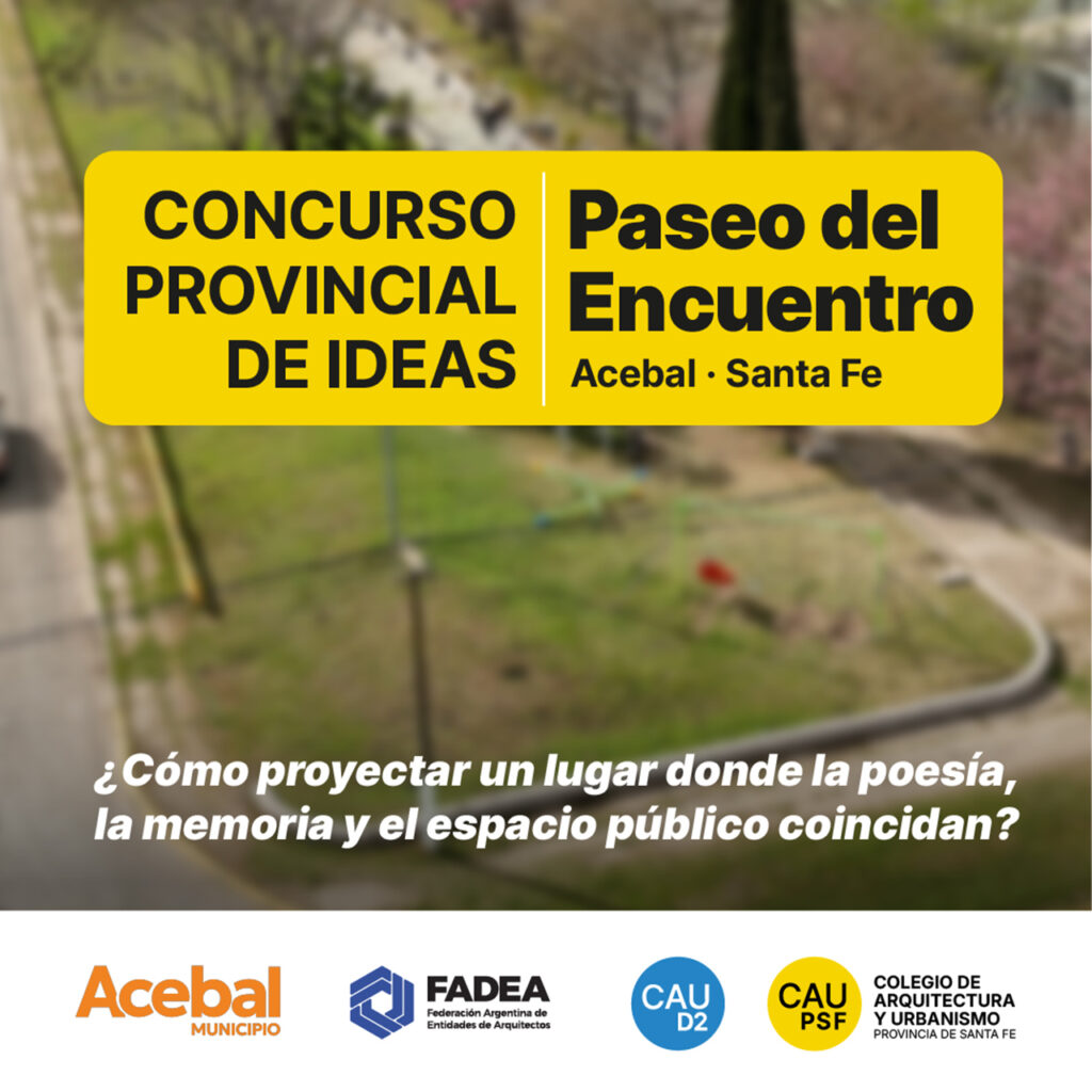 Proyectar identidad: abrió el Concurso Provincial de Ideas para el Paseo del Encuentro de Acebal